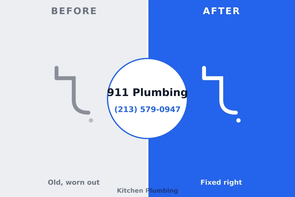 Before and after: plumbing repair Crystal Springs, MS